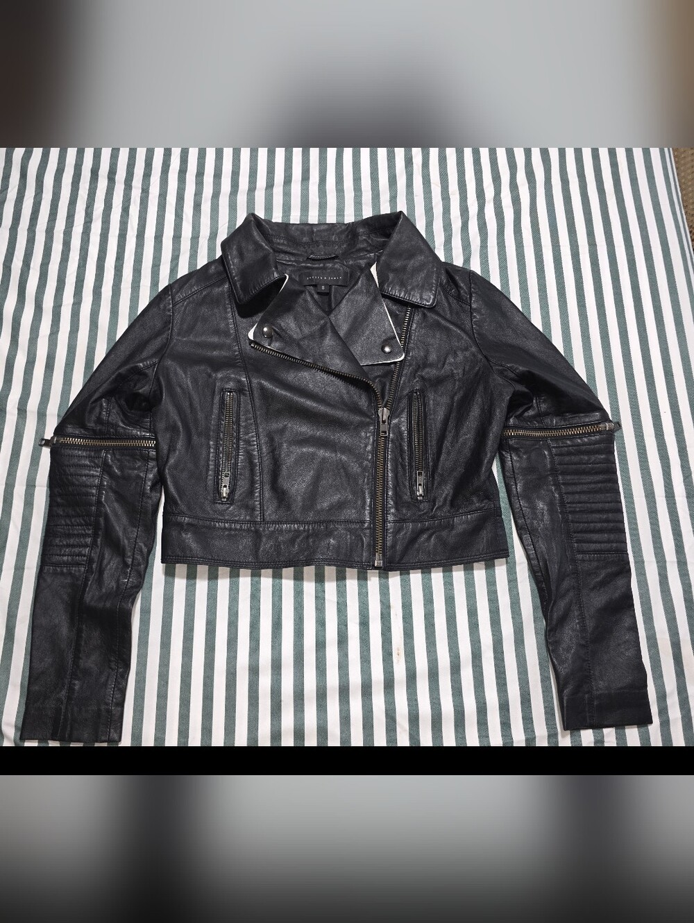 Stella & Jamie Moto Multi-Way Leather Jacket